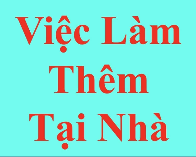 Làm thêm tại nhà